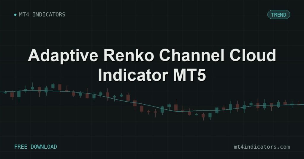Adaptive Renko Channel Cloud Indicator MT5 – free download featured image | MT4 Indicators