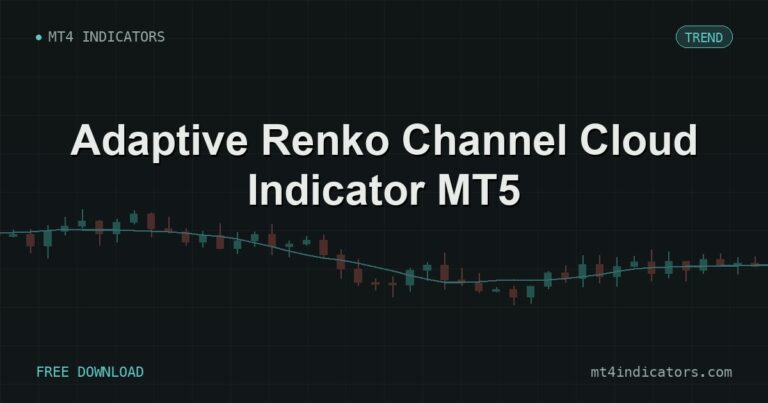Adaptive Renko Channel Cloud Indicator MT5 – free download featured image | MT4 Indicators