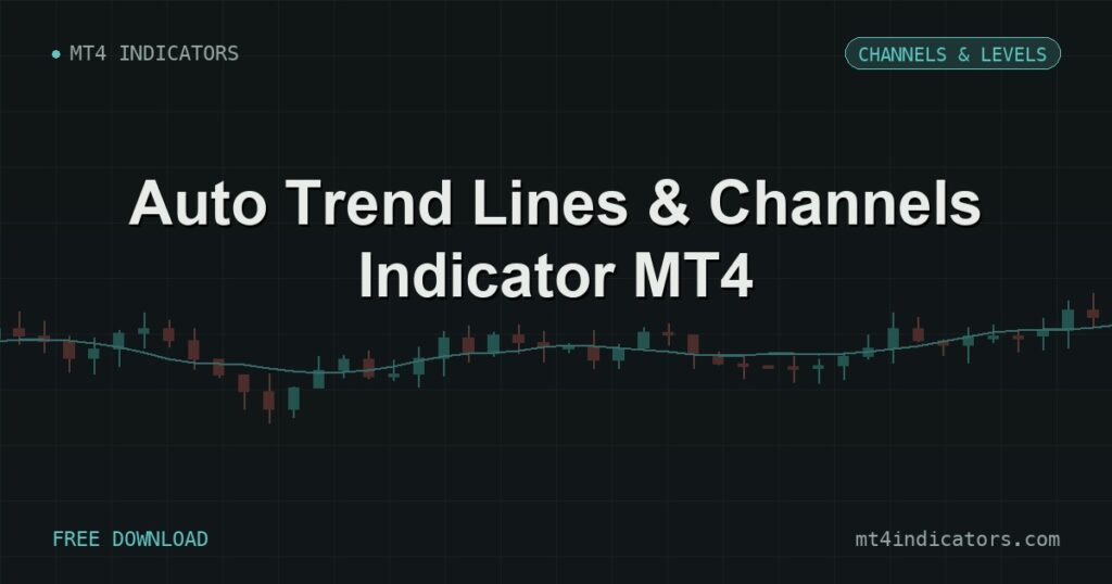 Auto Trend Lines & Channels Indicator MT4