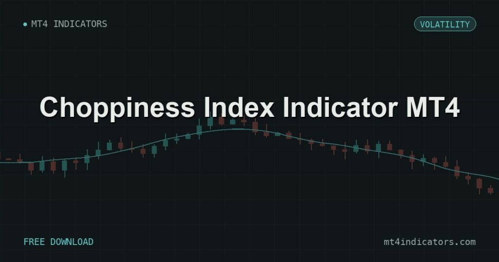 Choppiness Index Indicator MT4