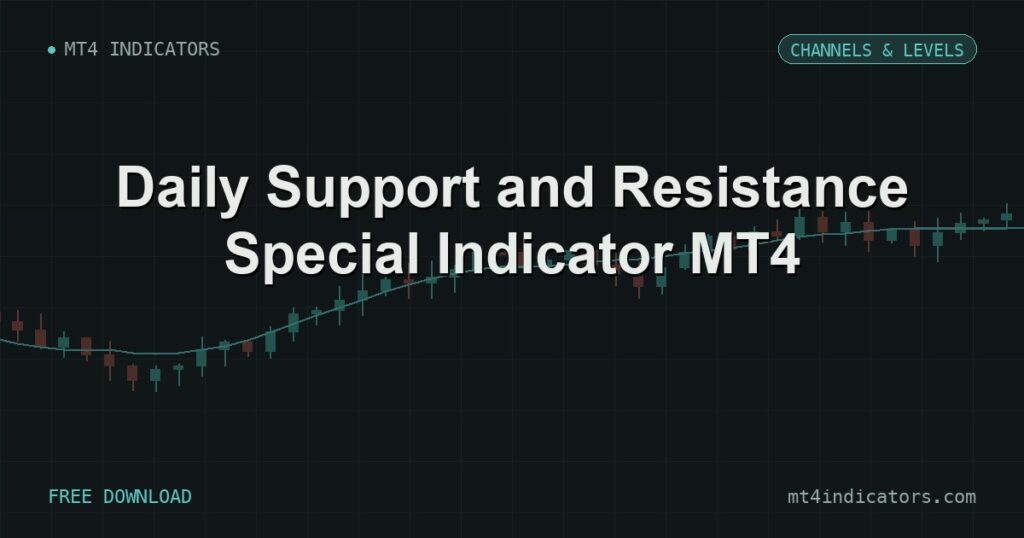 Daily Support and Resistance Special Indicator MT4