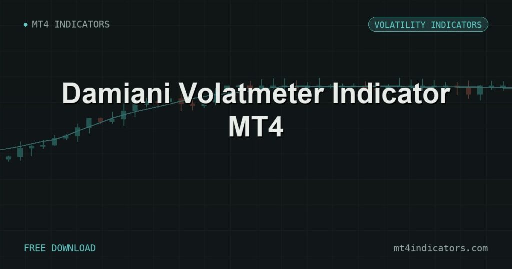 Damiani Volatmeter Indicator MT4