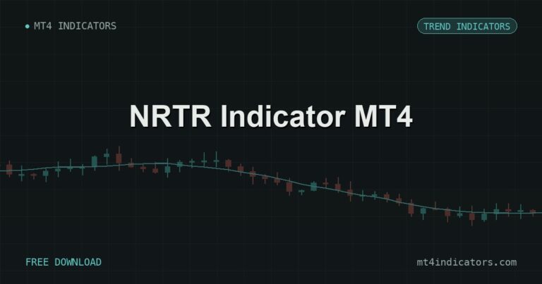 NRTR Indicator MT4 – free download featured image | MT4 Indicators