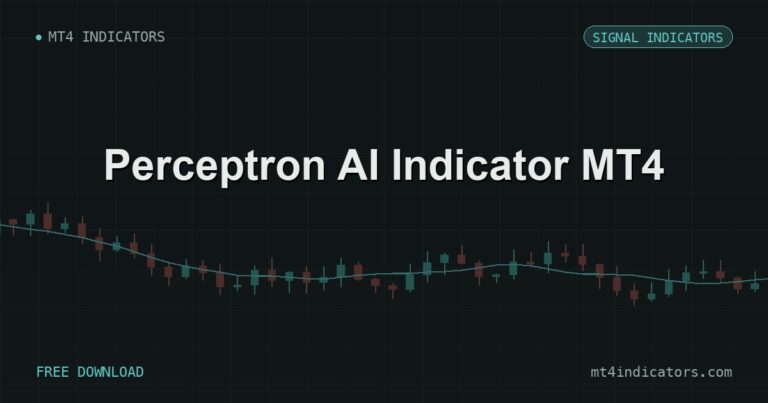 Perceptron AI Indicator MT4 – free download featured image | MT4 Indicators