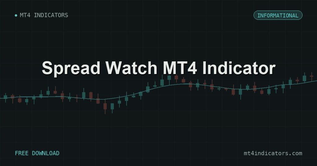 Spread Watch MT4 Indicator